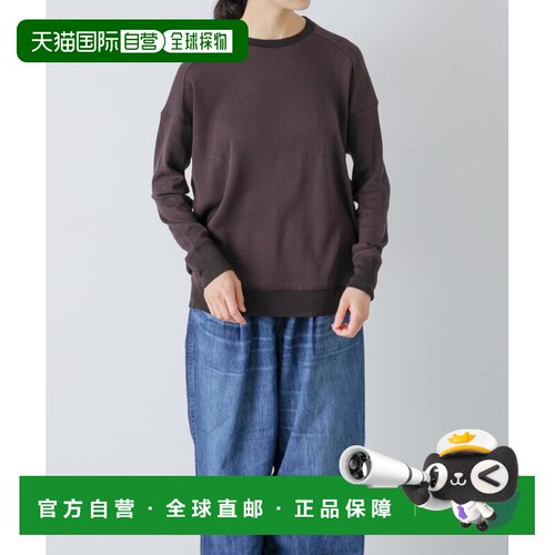 1h可退 日本直邮1dozen 女士 宽松长袖圆领T恤 全棉 CG2631020101