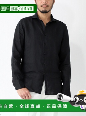 日本直邮GUY ROVER 男士亚麻衬衫 横领 3850v2110l 551300 7 次水