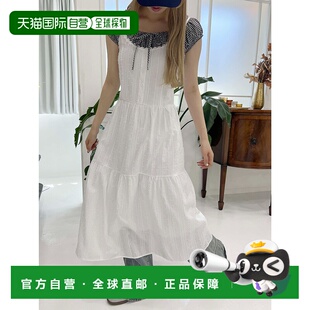 1h可退 日本直邮WC 女装 棉质蕾丝长款连衣裙 WC25SM07L0006吊带