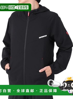 日本直邮MIZUNO SUPERSTAR男士交叉连帽夹克 [32JCS30009]