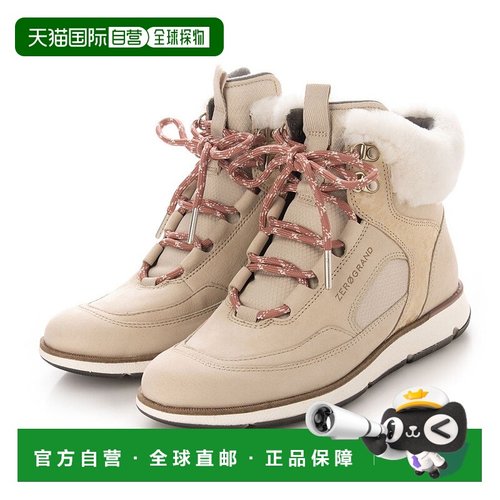 日本直邮COLE HAAN 零重力皮革女款高帮徒步鞋 [CO1659BW09928]