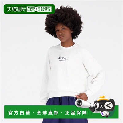 日本直邮New Balance NB Athletics Icono 运动休闲圆领卫衣长袖