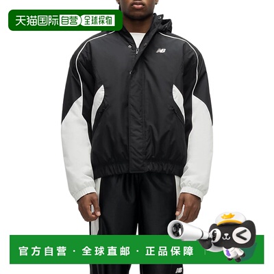 日本直邮New Balance Padded长袖拉链连帽运动夹克 男款