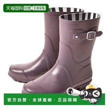 Todos女士防水雨靴TO 132灰紫色柔软防滑雨天出行雨鞋橡胶户外