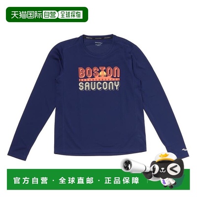 日本直邮 Saucony W STOPWATCH GRAPHIC L/S索康尼速干