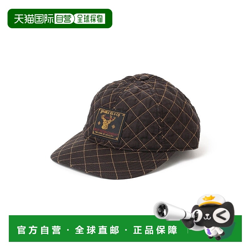 1h可退 日本直邮Double RL RRL 男装 绗缝工艺 棒球帽 鹿标设计 3
