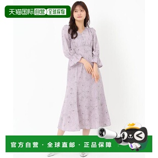 1h可退 日本直邮MISCH MASCH 2025春夏新款 线条花卉连衣裙/MM517