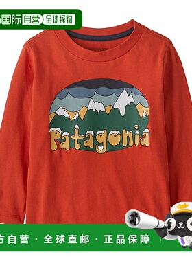 日潮跑腿Patagonia巴塔哥尼亚 儿童长袖 Fitzroy Flurries T 恤 6
