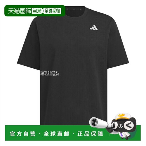 日本直邮adidas T恤 男士 VERBIAGE S/S T恤 KF3702 SB250