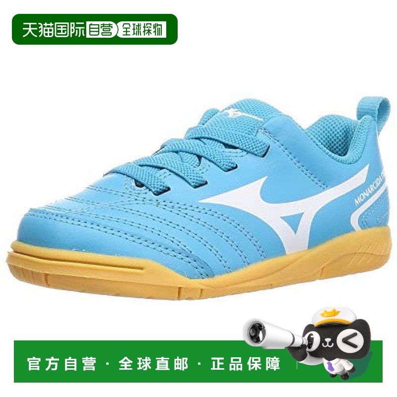 【日本直邮】Mizuno美津浓 足球鞋NEO2 CLUB KIDS IN浅蓝x白17.0c