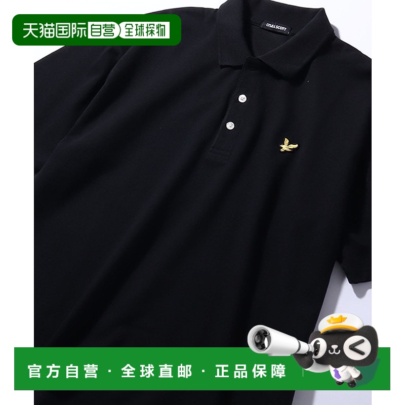 日本直邮LYLE&SCOTT 经典鹿仔纹刺绣男女款半袖Polo衫 42324935