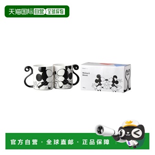 1h可退 日本直邮Francfranc DSY 情侣杯 心形杯子对杯手柄可爱