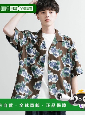 日本直邮Rocky Monroe 花卉图案可洗衬衫 AUD6607 14693 RK6854EM