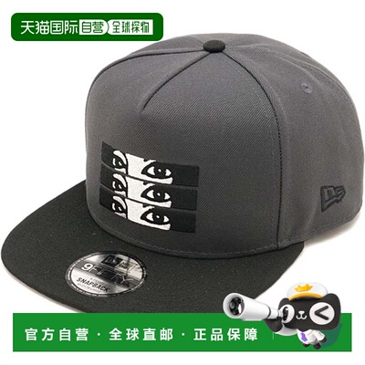 日本直邮CAP 9FIFTY A-Frame KANSAI FACE 鸭舌帽 深石墨黑 14858