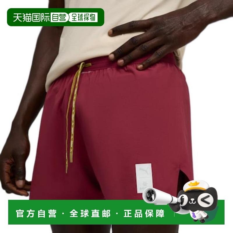 日本直邮PUMA PUMA×SAYSKY跑步短裤 527221 90 ENJ 男士运动短裤,运动服/休闲服装,跑步长裤,淘宝优惠券,粉丝福利购,淘宝优惠卷
