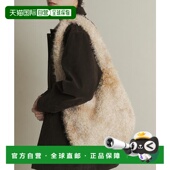 日本直邮官方授权 SENSE 1h可退 PLACE 大理石纹毛绒托特包