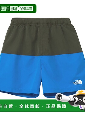 日本直邮 THE NORTH FACE 户外儿童防水短裤 [NBJ42561]北面