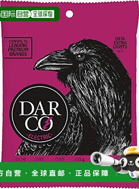 【日本直邮】DARCO电吉他弦 D930轻 (Nickel Plate) .009-.042