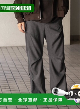 1h可退 日本直邮SENSE OF PLACE 男士 褶皱长裤 AA4714S114休闲裤