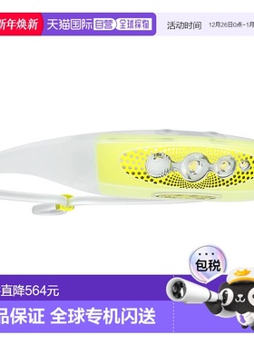 【日本直邮】Knog 头戴灯 USB充电 防水亲肤舒适30〜66cm黄緑色