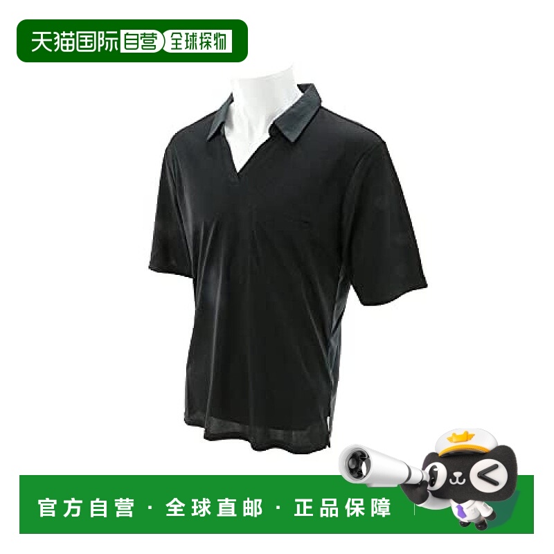 【日本直邮】Sk11藤原产业ONE UP夏季防暑降温V领T恤黑色BLK-3L