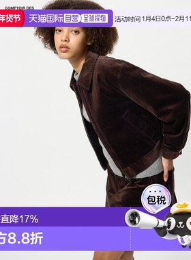 日潮跑腿UNIQLO优衣库 灯芯绒短外套 480100