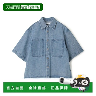 230141017 VIE女士高捻转棉质牛仔风衬衫 1h可退 日本直邮GALERIE