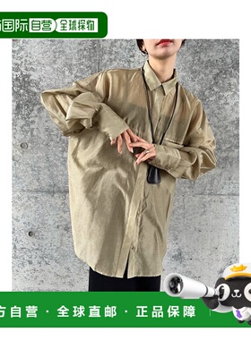 日本直邮select MOCA by son女士特别定制版半透明宽松衬衫 春秋