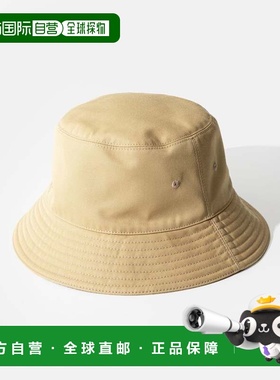 日本直邮 CHECK LINED BUCKET 男女通用可翻转棉混纺水桶帽 [8082
