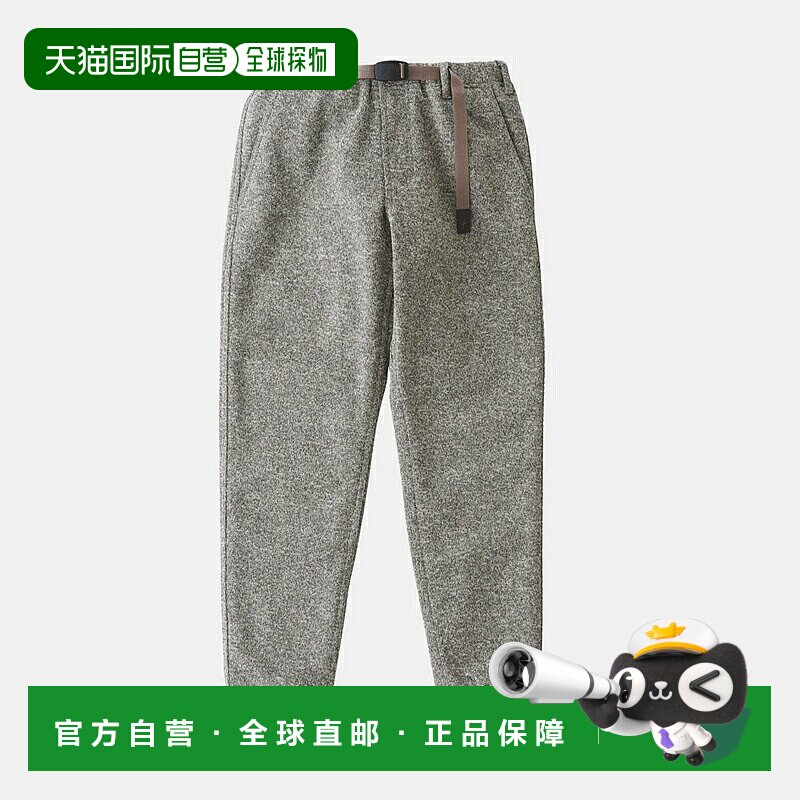 日本直邮GRAMICCI 粘合针织羊毛窄罗纹裤男女通用G2FU-P018