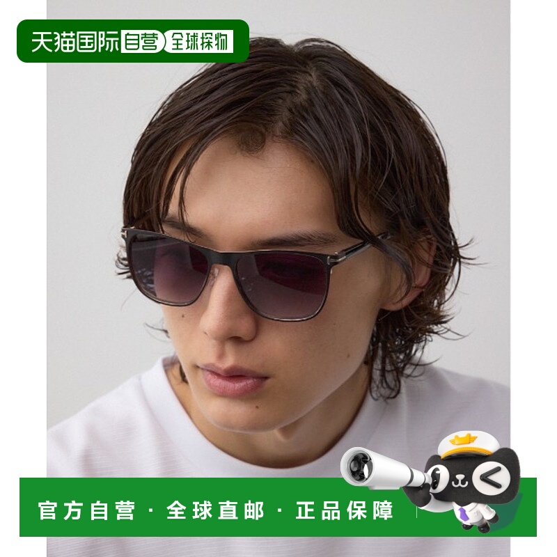 1h可退 日本直邮AZUL BY MOUSSY 男士方框设计眼镜 251ISC56260D