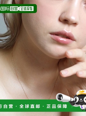 1h可退 日本直邮cui-cui 女士K10YG黄金钻石项链 世界小切割 曲线