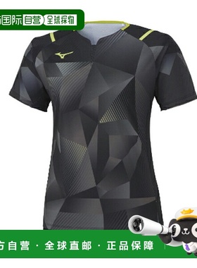 日本直邮美津浓乒乓球服(女) 吸汗速干短袖运动衫(82JAA200)高端