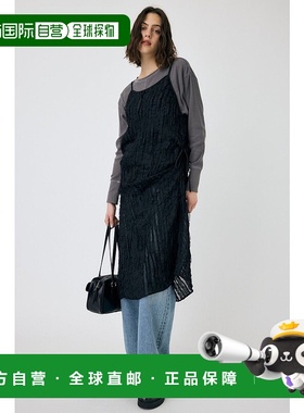 日本直邮MOUSSY SHEER FRILL 背心连衣裙 [MO1164EW033457] 白色