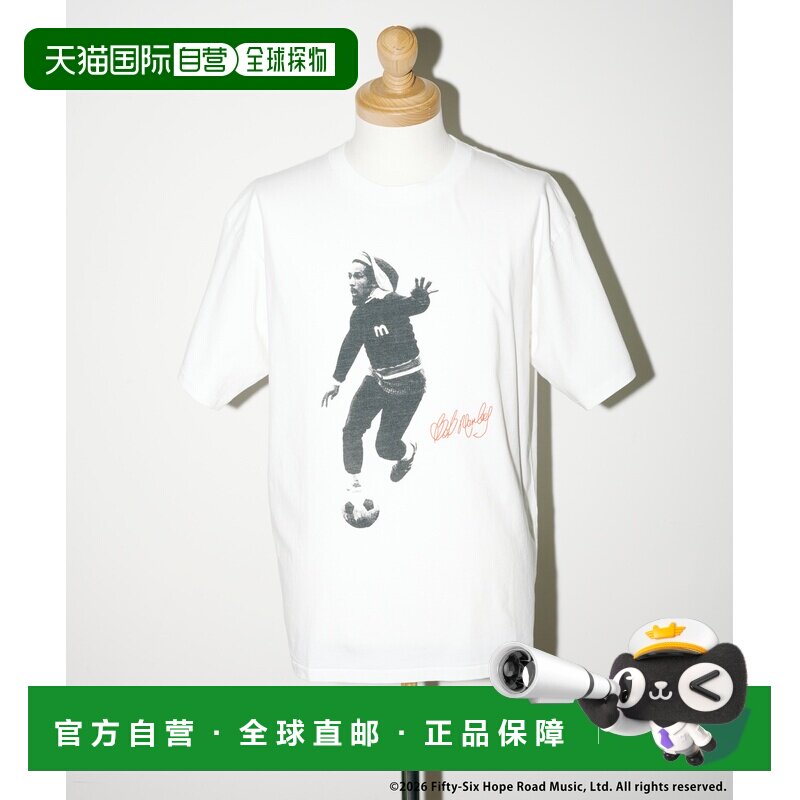 1h可退 日本直邮JOURNAL STANDARD 男装 Bob Marley联名印花圆领T