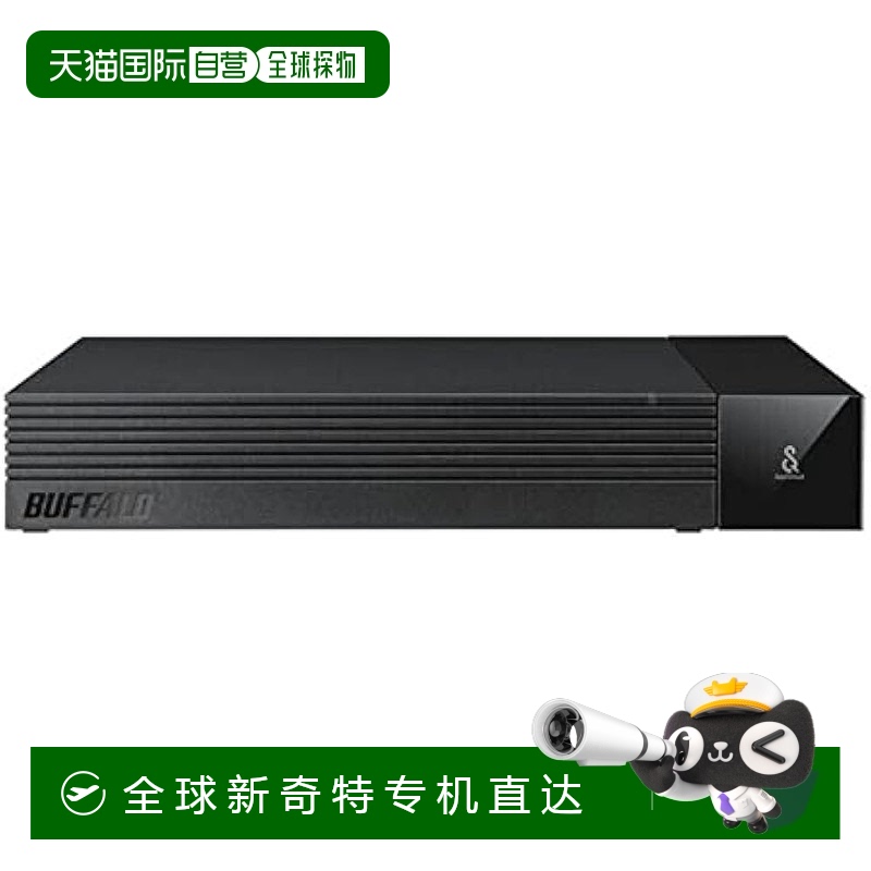 【日本直邮】Buffalo巴法络 外置硬盘 HDD 4TB  HD-SQS4U3-A
