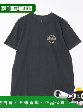 日本直邮BRIXTON 男士 短袖GIBSON印花T恤 17234