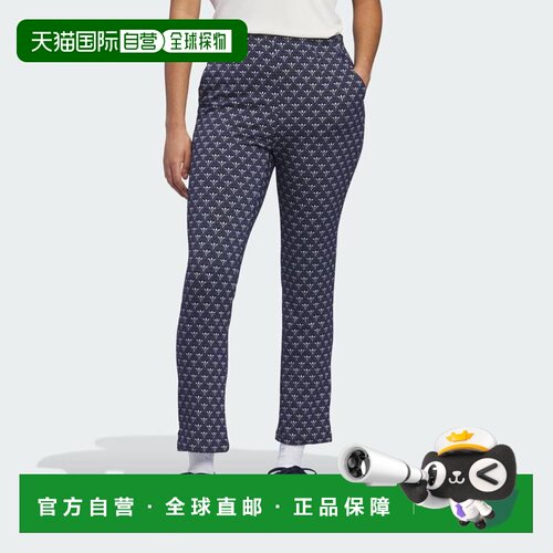 日本直邮Adidas/阿迪达斯印花中腰柔软舒适休闲裤女款 JY5387