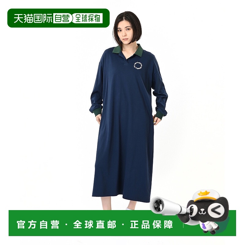 1h可退 日本直邮New balance 女装 宽松版 纯棉感运动风连衣裙
