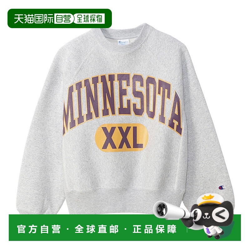 日本直邮 Champion 女士上衣 REVERSE WEAVE 插肩袖卫衣 CW-W006-