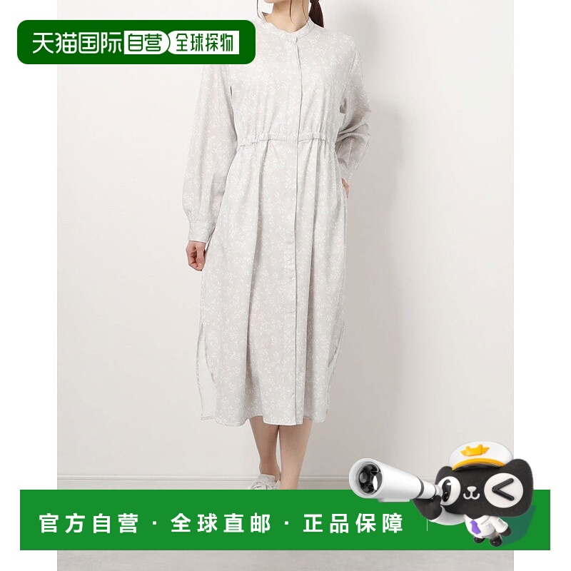 日本直邮TIGORA 女士SMART弹力衬衫连衣裙 TRー9C2322ON [TI1866E