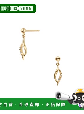 日潮跑腿Vendome K10黄金钻石经典款耳环 YellowGold ONESIZE AJV