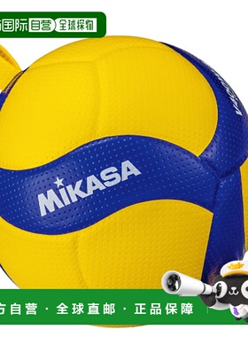 日本直邮MIKASA 排球训练球 4 号 V400WATTR 进攻练习 蓝色/