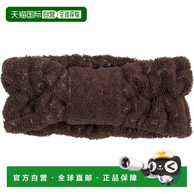 【日本直邮】西川 今治洗脸发带 棉 Mousse Puff 棕色 TT95253004