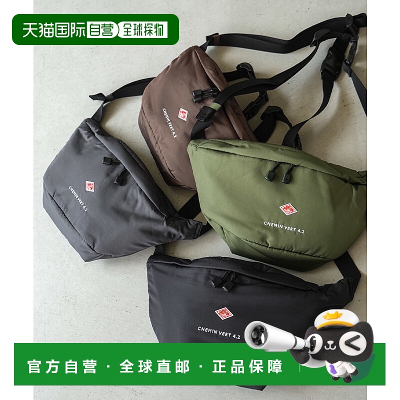 日本直邮DANTON 涤塔夫绸单肩包 (CHEMIN VERT 4.2) 涤塔夫绸单肩