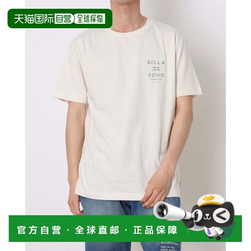 日本直邮BILLABONG 男士户外休闲短袖T恤 ONE TIME BG011203 CRM