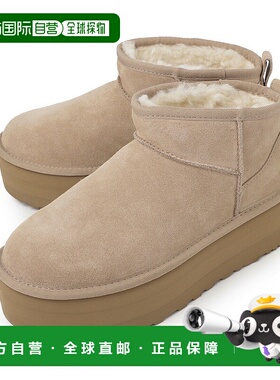日本直邮UGG 澳大利亚靴子 羊毛皮靴子 女士 1135092 沙色 CLASSI