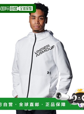 日本直邮 Under Armour TRICOT LINED WOVEN JACKET 训练服[13882