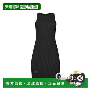 日潮跑腿ON昂跑 Rock Black 1wf3041 女士全天罗纹连衣裙