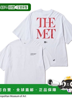 日本直邮NEW ERA 短袖大棉质T恤“The Met”白色 14457269